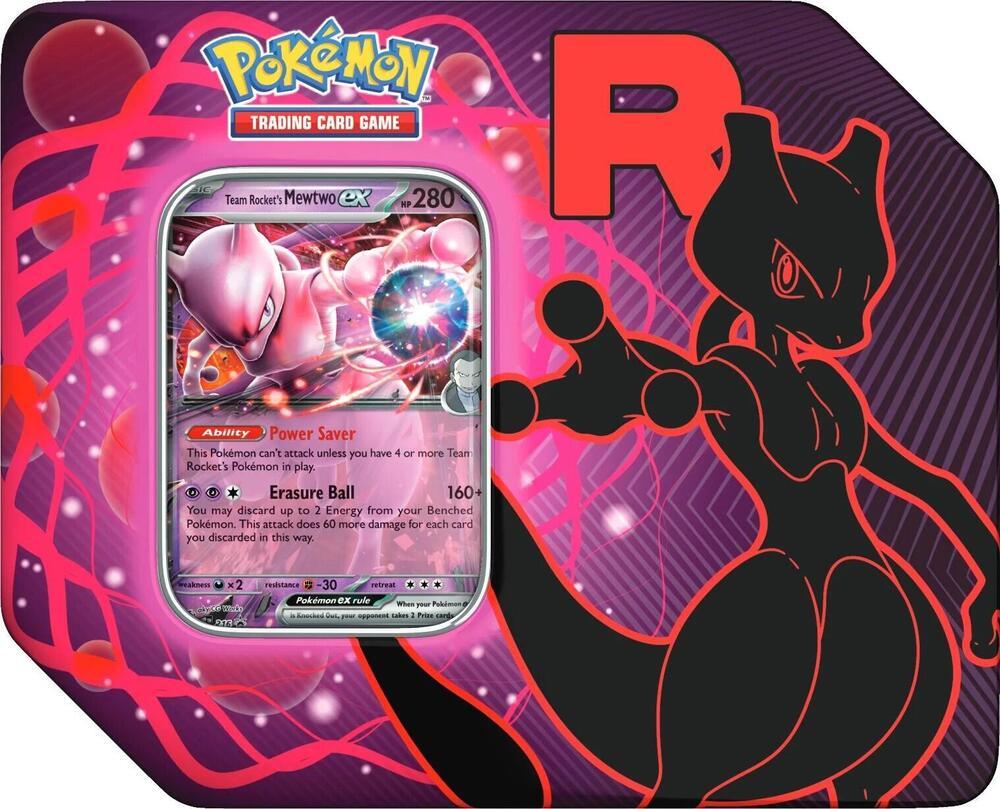 Destined Rivals - Team Rocket Tin: Mewtwo Ex