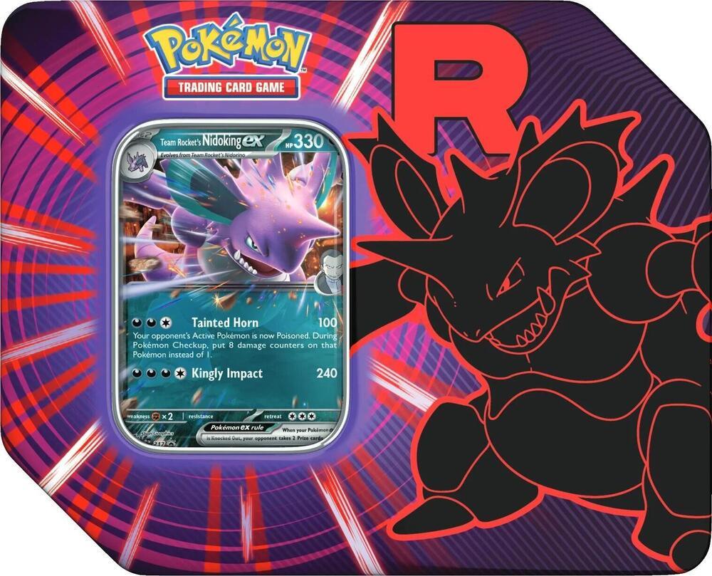 Destined Rivals - Team Rocket Tin: Nidoking Ex