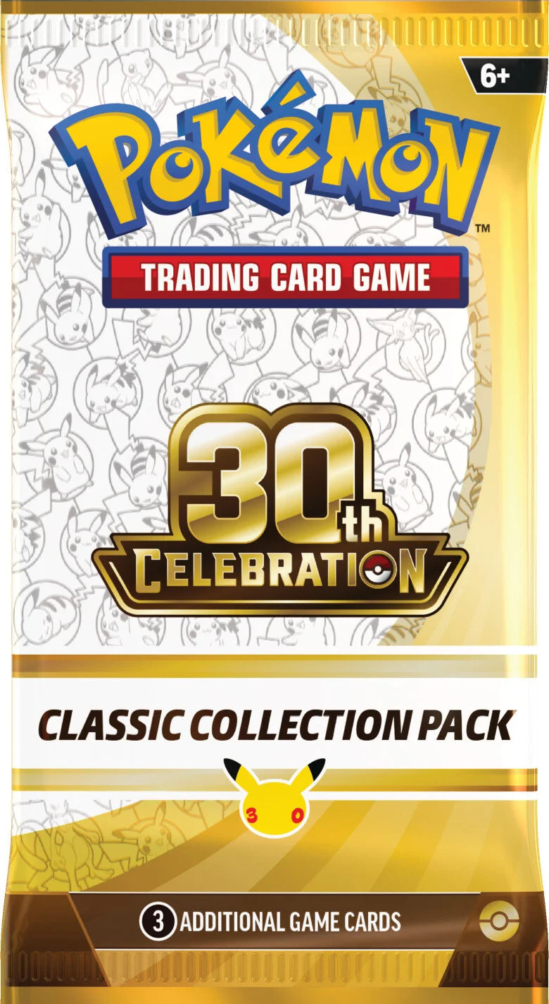 Pokemon TCG 30th Celebration Classic Collection Pack