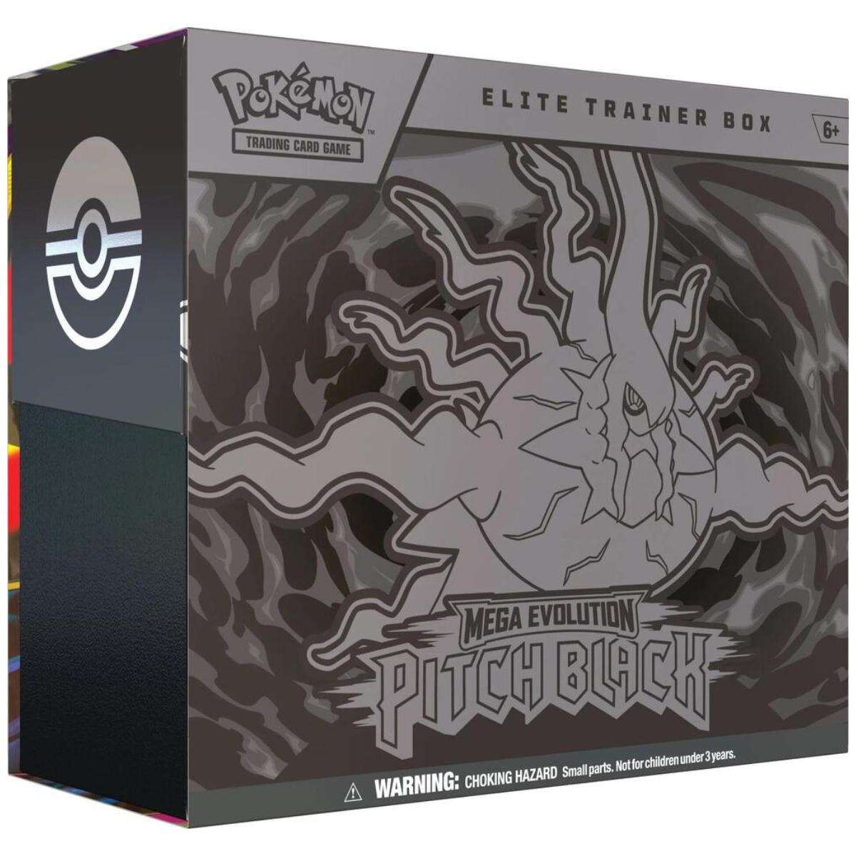Pokémon TCG: Mega Evolution—Pitch Black Elite Trainer Box (ETB) Factory Sealed
