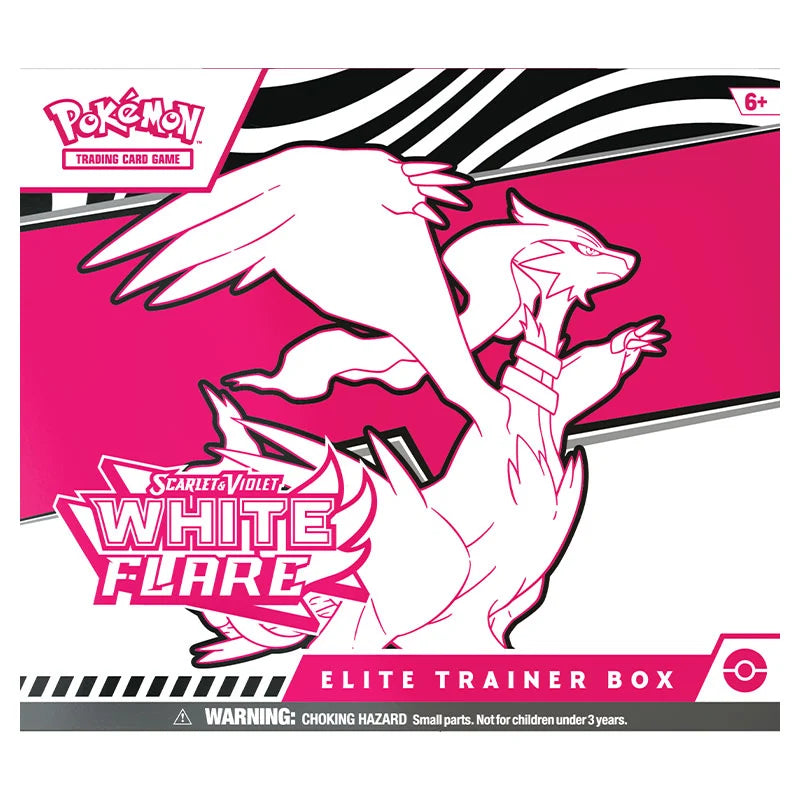 Pokémon TCG: Scarlet & Violet - White Flare Elite Trainer Box (ETB) -Factory Sealed